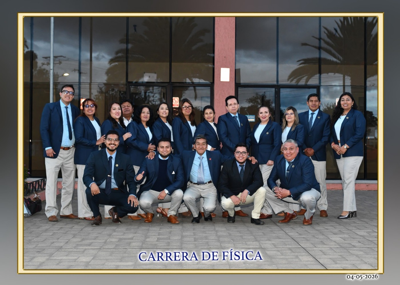 Fotografía de memoria de la Carrera de Física